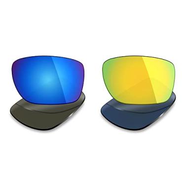 Imagem de Mryok 2 pares de lentes polarizadas de substituição para óculos de sol Oakley Turbine – opções