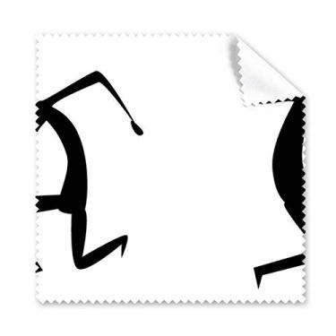 Imagem de Egito Abstrato Totem Fresco Pano de Limpeza Engraçado Limpador de Óculos de Tela de Telefone 5 peças