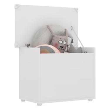 Imagem de Caixa de Brinquedos Baú Organizador Multimóveis FG2315 Branco