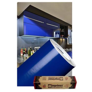 Imagem de Adesivo para envelopamento de móveis Azul Marinho 2m x 50cm