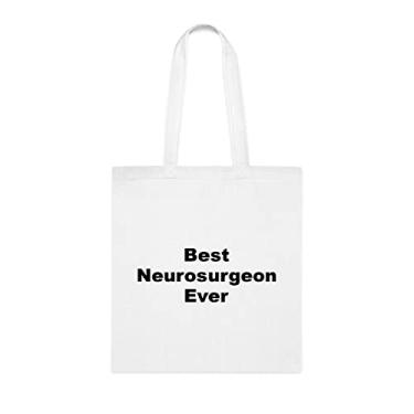 Imagem de Sacola Neurocirurggeon, Best Neurocirurggeon Ever Bag, presente de neurocirurgião, presente para neurocirurgião, bolsa de ombro neurocirurgião, bolsas reutilizáveis de neurocirurgião,