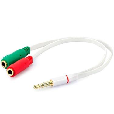 Imagem de Cabo De Audio Adaptador P2 X 2P2 F Para Headset