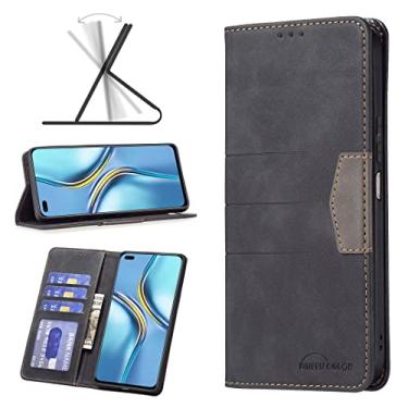 Imagem de HONGYAN Capa de telefone Para honra x20 magnetic splicing couro de couro Capa protetora