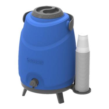 Imagem de Botijão Garrafão Térmico Aspen 12 Litros Estacionário com Porta Copos e Tripé - Soprano