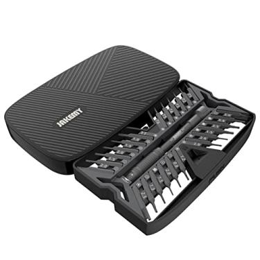 Imagem de Tingpai Conjunto de chaves de fenda domésticas 26 em 1 chave de fenda leve Chave de pa fuso tipo c a com 24 peças de pa fuso estojo de zenamento pa reparo de câme de PC celular