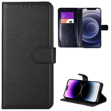 Imagem de Capa Capinha Carteira Para iPhone 11 12 Pro 13 14 Pro Max Case Porta Cartões Em Couro Flip Wallet 360 Anti Impacto (iPhone 12)