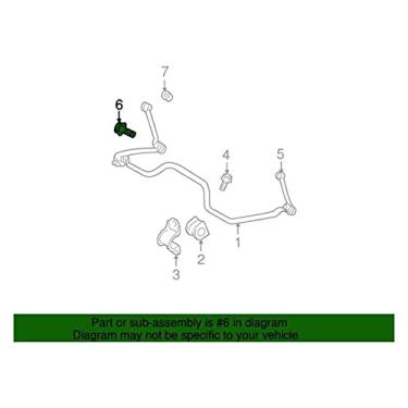 Imagem de Parafuso de barra estabilizadora de suspensão Mopar 0650 7909AA