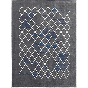 Imagem de Tapete para Sala Supreme Lyre Anil 02-23 Cinza 3,00X4,00M - Kriar Tapetes