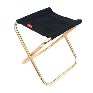 Imagem de MOOKEENONE 1 * cadeira dobrável ao ar livre com bolsa de armazenamento, banco de pesca de praia portátil assento de piquenique de acampamento