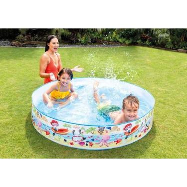 Imagem de Piscina Infantil Snapset Dias De Praia 443L Intex