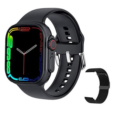 Imagem de Relógio Inteligente Smartwatch Ultra XS8 À Prova D'àgua (Preto) + Pulseira 49mm