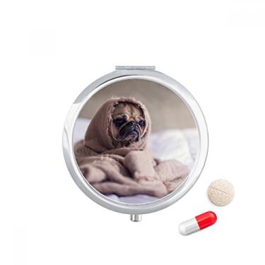 Imagem de Bulldog Pet Animal Lonely caixa de armazenamento de remédios