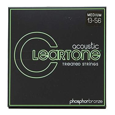 Imagem de Cleartone Cordas de guitarra média acústica bronze fósforo (13-56)