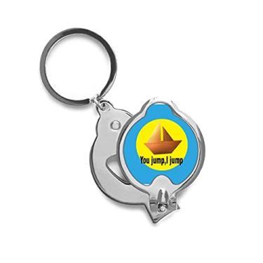 Imagem de You Jump I Jump Titanic Art Deco Gift Fashion Cortador de unhas de dedo Tesoura Cortador de aço inoxidável