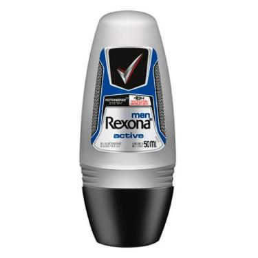 Imagem de Desodorante Rexona Rollon 50ml Masculino Active - Unilever