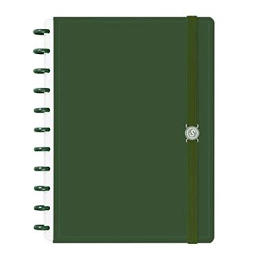 Imagem de Caderno De Disco ISCOOL Inteligente G Solid Verde Militar