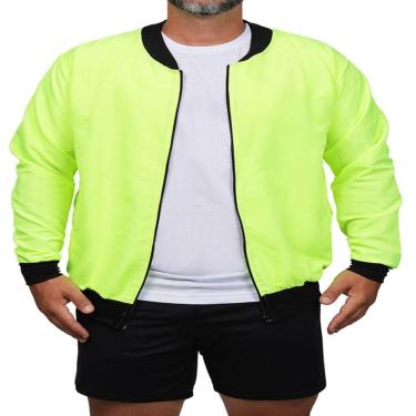 Imagem de Corta Vento Básico Sem Capuz Amanda Block Com Bolsos