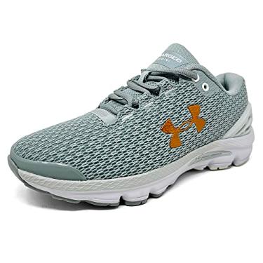 Imagem de Under Armour Tênis de corrida feminino Charged Gemini 2020, Verde/branco/cobre, 8.5