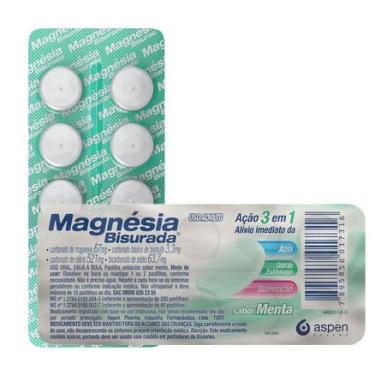 Imagem de Magnesia Bisurada 10 pastilhas ASPEN