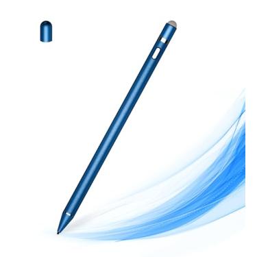 Imagem de Caneta Stylus ativa para telas sensíveis ao toque, pontas duplas para desenhar e escrever, lápis digital universal de alta precisão para i-Pad Air/Pro/Mini, A-pple i-Phone 16/15/14/13/12/11/X/8,