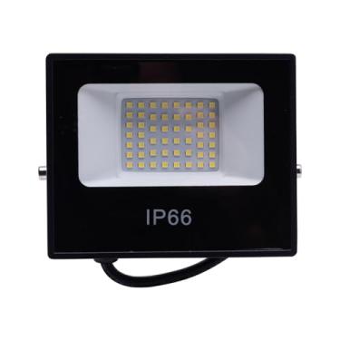 Imagem de Refletor Led SMD IP66 100W Luminaria Holofote 6500k Prova D' Agua Branco Frio Bivolt
