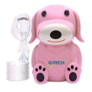 Imagem de Inalador Infantil Nebdog Rosa - Bivolt - G-Tech