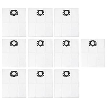 Imagem de Sacos de Aspirador de pó de 10 Unidades, Sacos de Vácuo de Reposição Sacos de Coleta de Aspirador de pó de Tecido Não Tecido Sacos de pó de Alta Densidade para Acessórios de