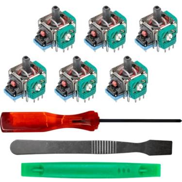 Imagem de SOSS GAMING Reparo de joysticks analógicos genuínos 2022 para controles Playstation 4 e 5 - corrige o desvio do bastão, quebrado e solto