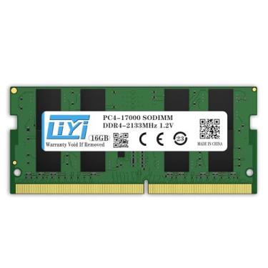 Imagem de LIYI DDR4 16GB RAM (1x16GB) Single DRAM 2133MHz PC4-19200 CL15 Unbuffered Non-ECC 1.2V Dual Channel 260Pin SODIMM para Intel e AMD Notebook Laptop RAM Módulos de atualização de memória de computador