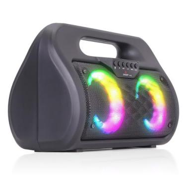 Imagem de Caixa de Som Bluetooth Led Rgb Com Alça Portátil Tws FM Celular Smartp