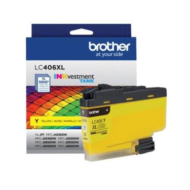 Imagem de Cartucho de Tinta Brother LC406XLYS LC406XLY Amarelo MFCJ6955DW MFCJ59