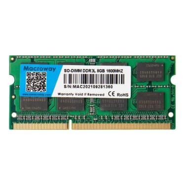 Imagem de Memoria Para Notebook Macroway So-dimm 8gb 1600mhz Ddr3l