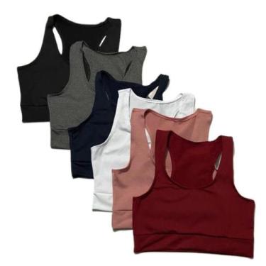 Imagem de Kit 3 Top Suplex Nadador Academia Fitness - JinkingStore, Sortidas, M