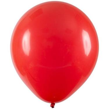 Imagem de Balão de Festa Redondo Profissional Látex Liso - Cores - 9" 23cm - 50 