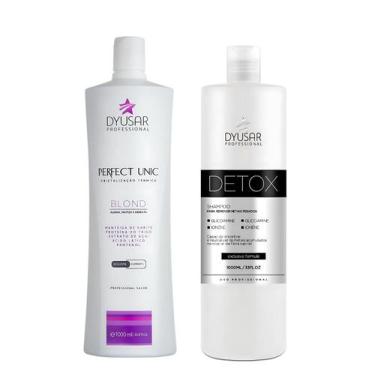 Imagem de Progressiva Matizadora Unicplastia 1L + Detox Free 1L - Dyusar  Cosmét