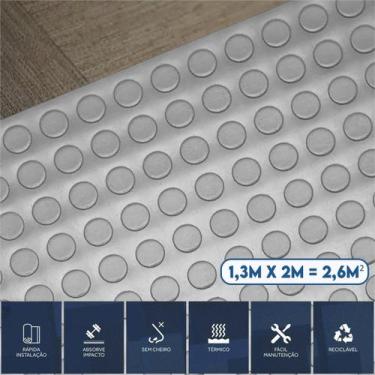 Imagem de Piso Vinílco Moeda 2mm - 2,6M² (rolo 1,30mts X 2,00mt) - Kapazi, 1,30m
