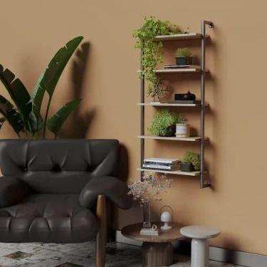 Imagem de Aparador MDP Plantas Trepadeiras Decoração Parede Verde - Technox