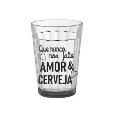 Imagem de Conjuto kit 10 Copos Americano Personalizado 190 ml de Vidro para Bare