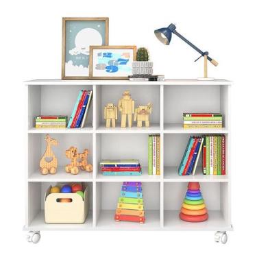 Imagem de Nicho Organizador 1478 Branco Brilho - Qmovi, Branco