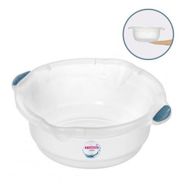 Imagem de Bacia De Plastico 8,6 Litros Sanremo Transparente Resistente
