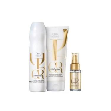 Imagem de Wella Professionals Oil Reflections Shampoo 250ml+Condicionador200ml+O