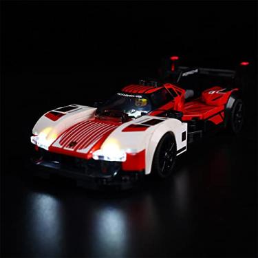 Imagem de Kyglaring LED Lighting Kit (No Model) Designed for Lego Porsche 963 76916 Race Car Model Building kit - Without Lego Set (Classic Version)