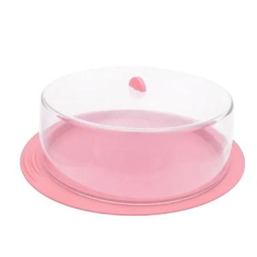 Imagem de Porta Bolo Torta Suporte Protetor Decorativo Mesa Cozinha Boleira Conf