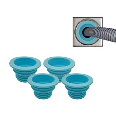 Imagem de zhuohai Plugue de Silicone Desodorante para Vedação de Mangueira de Drenagem, 4 Unidades, Plugue de Vedação de Mangueira de Drenagem de Máquina de Lavar, para Banheiro, Cozinha, Tubulação de Lavanderi
