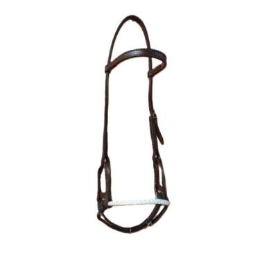 Imagem de Cabeçada Side Pull Cabresto Para Doma De Muares E Equinos - Selaria Tr