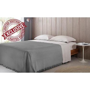 Imagem de Colcha Casal cobre leito Buddemeyer 2,30m X 2,50m Lisa Protetora Decor
