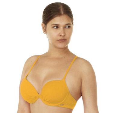 Imagem de Top Biquíni Meia Taça Com Bojo - Estigma, 42, Amarelo