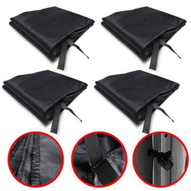 Imagem de 4 Paredes de Fechamento Lateral para Tendas Gazebo 3x3 (Tenda não incl