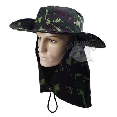 Imagem de Chapeu Pescador com proteção de pescoço e orelha Safari Jogá