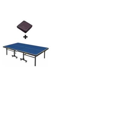 Imagem de MESA DE PING PONG MDF 25mm KLOPF 1008 OFICIAL + Capa Para Mesa Aberta